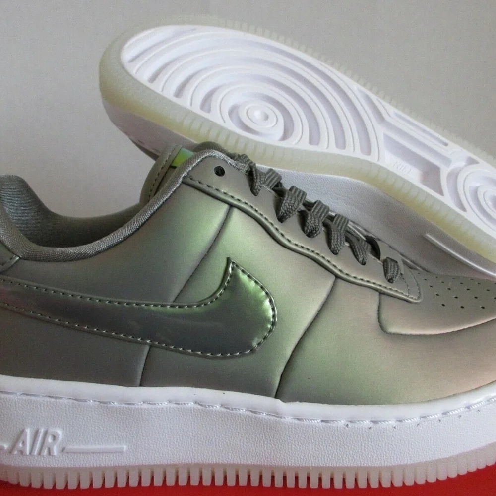 Nike Air Force 1 Upstep Low Shine (Women's) SZ 7.5